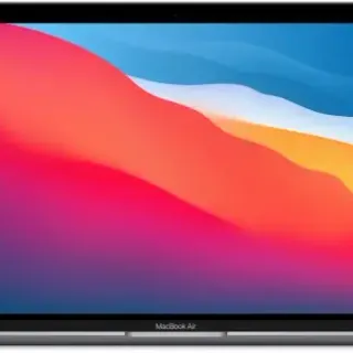 image #0 of מחשב Apple MacBook Air 13 M1 Chip 8-Core CPU, 7-Core GPU, 512GB SSD Storage, 8GB Unified Memory - צבע Space Gray - מקלדת בעברית / אנגלית
