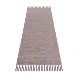 image #2 of שטיח גפן כותנה 01 בז' כהה ראנר עם פרנזים 80*200 ס"מ - L