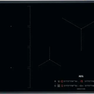 image #0 of כיריים אינדוקציה 4 אזורי בישול 70 ס''מ AEG Maxisense ProCook Zone IKE74471FB 7350W - צבע שחור