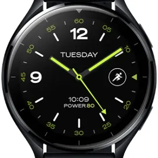 image #0 of שעון ספורט חכם Xiaomi Watch 2 - עם צבע מארז שחור ורצועת TPU שחורה - שנה אחריות יבואן רשמי על-ידי המילטון