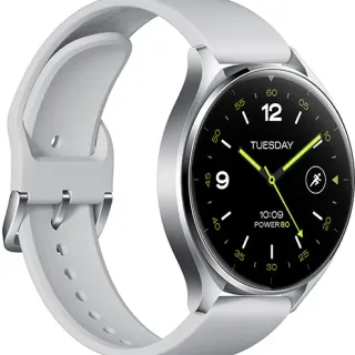 image #2 of שעון ספורט חכם Xiaomi Watch 2 - עם צבע מארז כסוף ורצועת TPU אפורה - שנה אחריות יבואן רשמי על-ידי המילטון