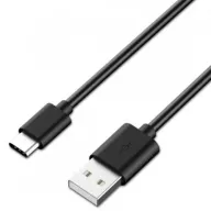 כבל סנכרון וטעינה USB ל-USB Type-C - באורך 0.8 מטר - צבע שחור