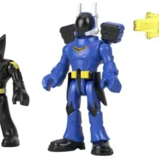 image #0 of בובות באטמן ורוקי Super Friends סדרת Imaginext מבית Mattel 