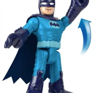 image #4 of בובת באטמן 10 אינץ' Super Friends סדרת Imaginext מבית Mattel 