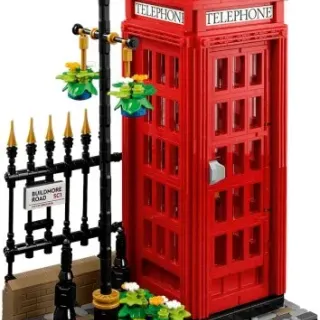 image #2 of תא טלפון אדום בלונדון LEGO Ideas 21347